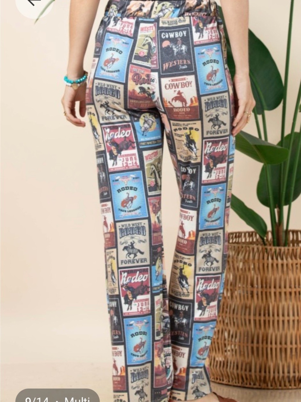 Blue Rodeo Knit Pants - Picture 5 of 10
